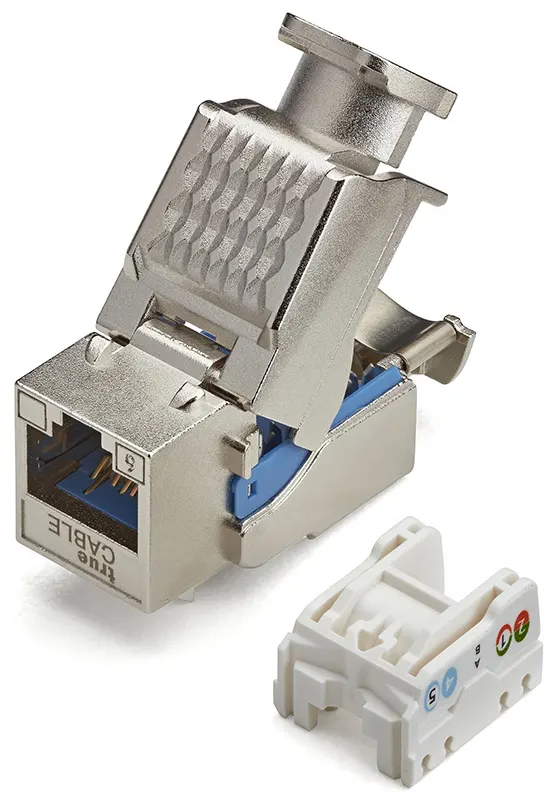 سوکت شبکه cat6 فلزی