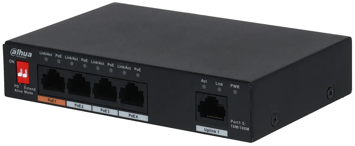 سوئیچ شبکه داهوا مدل DH-PFS3005-4ET-60
